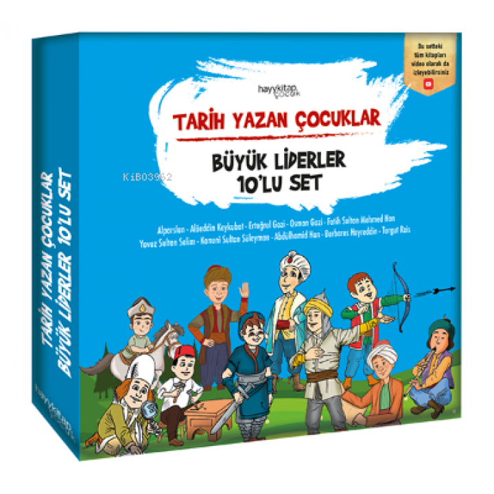 Tarih Yazan Çocuklar – Büyük Liderler 10’lu Set
