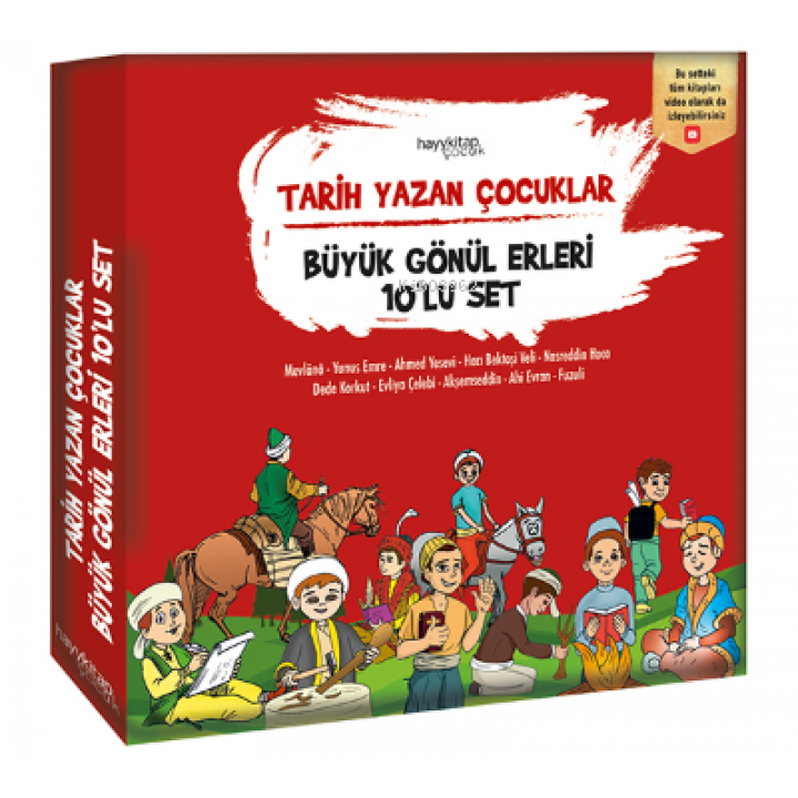 Tarih Yazan Çocuklar – Büyük Gönül Erleri 10’lu Set