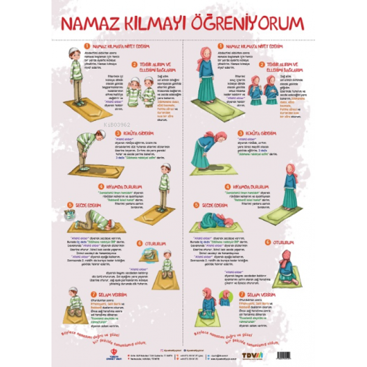 Namaz Kılmayı Öğreniyorum Poster