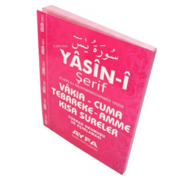 Çanta Boy Türkçeli Yasin Pembe (kod:096P)