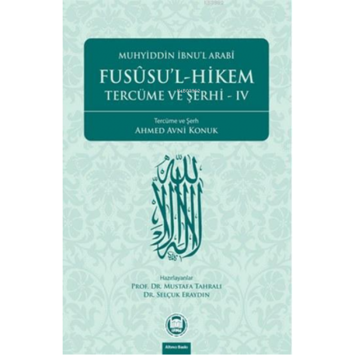 Fusûsu'l-Hikem Tercüme ve Şerhi 4