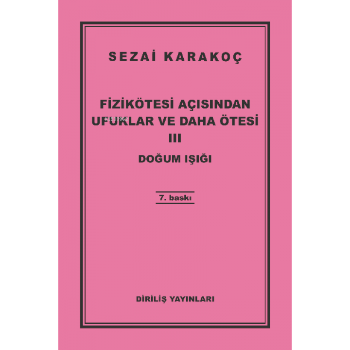 Fizikötesi Açısından Ufuklar Ve Daha Ötesi 3
