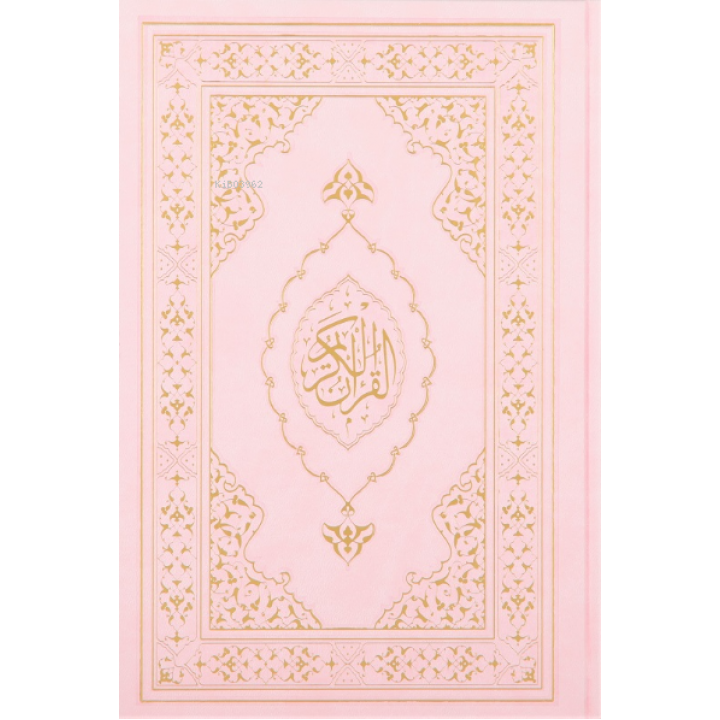 Kur'an-ı Kerim Orta Boy Termo Deri Toz Pembe