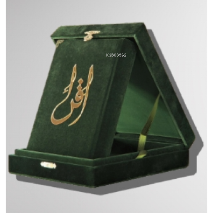 Kuranı Kerim Hafız Boy “Kadife Kutulu” Yeşil