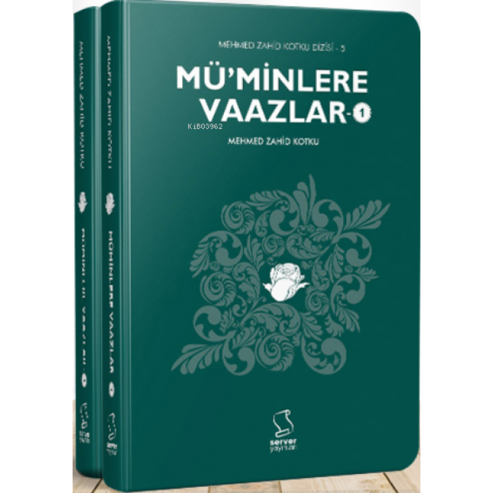 Mü'minlere Vaazlar (2 Kitap Takım) (Cep Boy)
