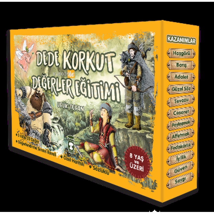 Dede Korkut İle Değerler Eğitimi Set (5 Kitap)