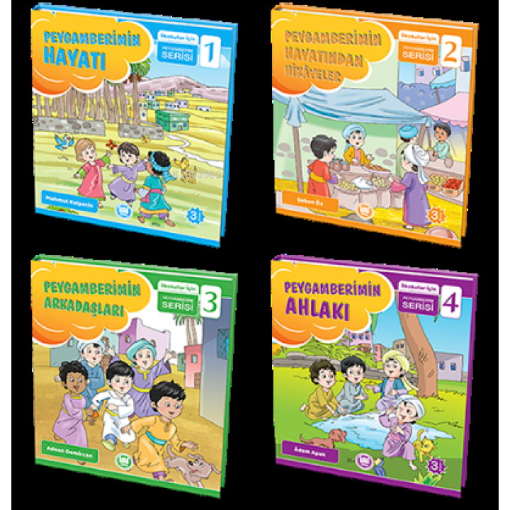 İlkokullar için Peygamberim Serisi - 4 Kitap