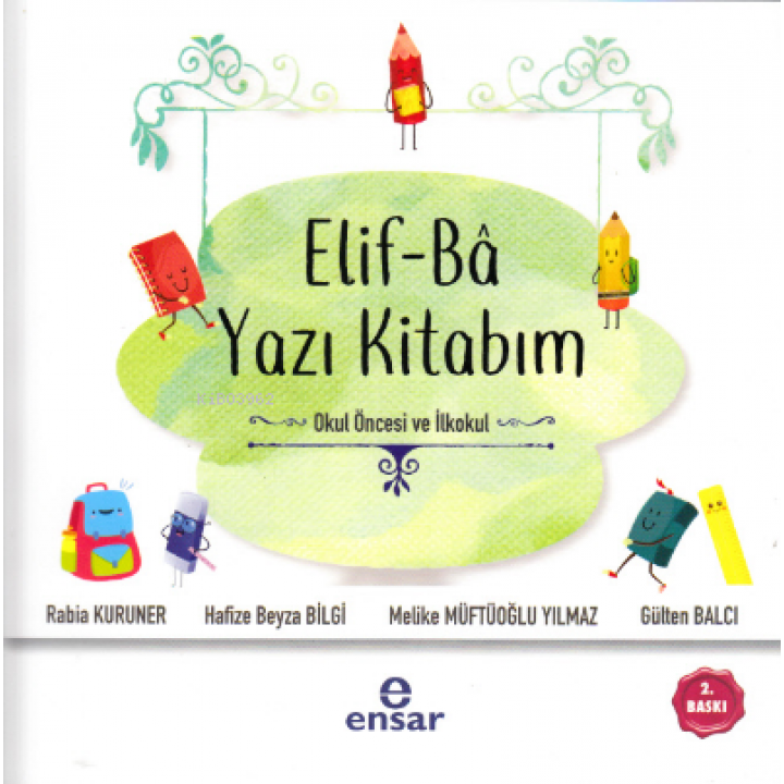 Elif-Ba Yazı Kitabım-Okul Öncesi ve İlkokul