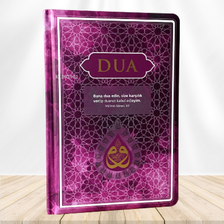 Dua (Evrâd-ı Şerîfe) Rahle Boy - Arapça+Türkçe - Lila (Genişletilmiş Yeni Baskı)