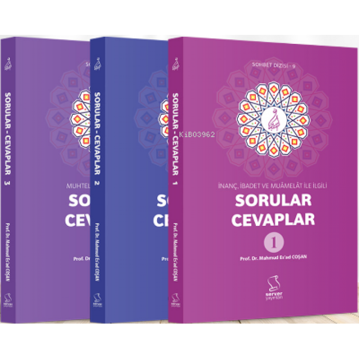 M. Es'Ad Coşan Sorular-Cevaplar Seti (3 Kitap)