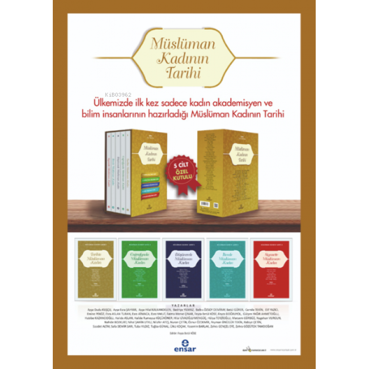 Müslüman Kadının Tarihi Set ( 5 cilt )
