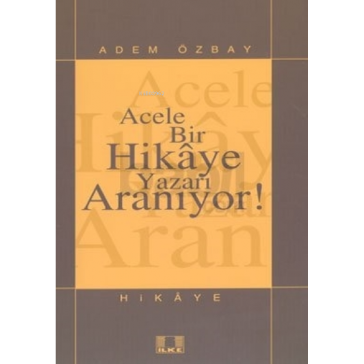 Kayıp Hikâyeler / Adem Özbay