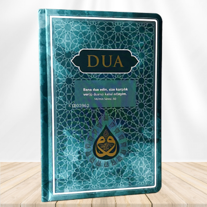 Dua (Evrâd-ı Şerîfe) Rahle Boy - Arapça+Türkçe - Turkuaz (Genişletilmiş Yeni Baskı)