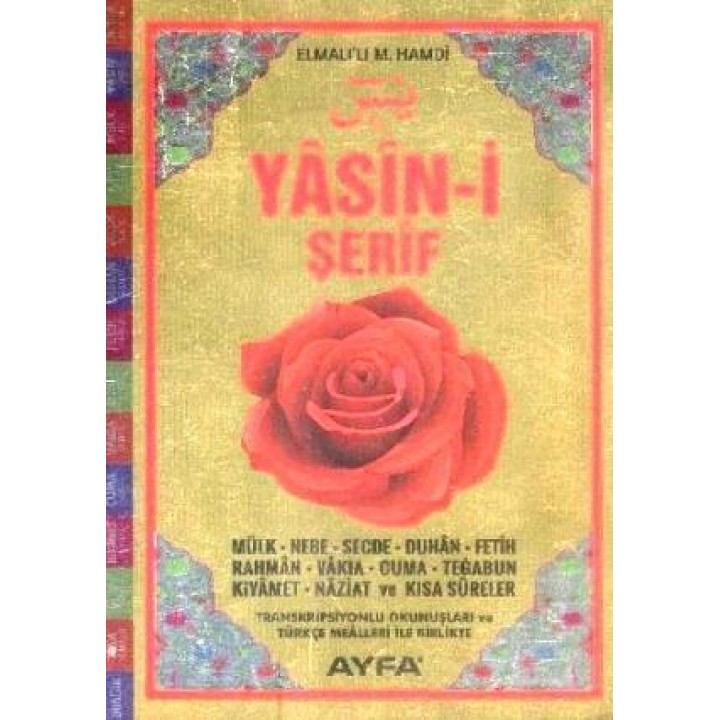 Yasin-i Şerif (Cep Boy-Dualı) Üçlü Yasin