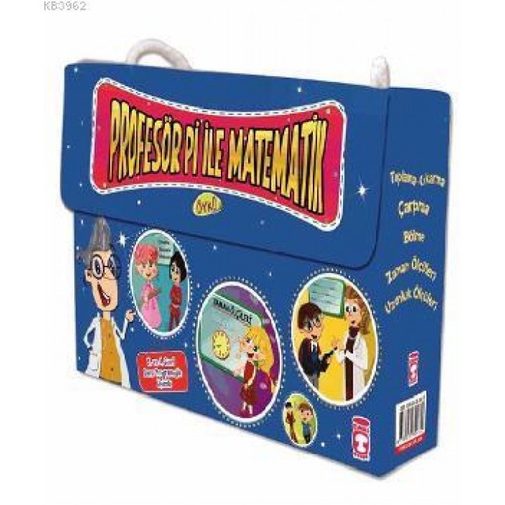 Profesör Pi ile Matematik Set 1 (5 Kitap, +9 Yaş)