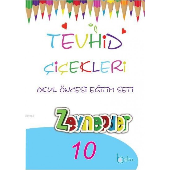 Tevhid Çiçekleri Okul Öncesi Eğitim Seti (10 Kitap)