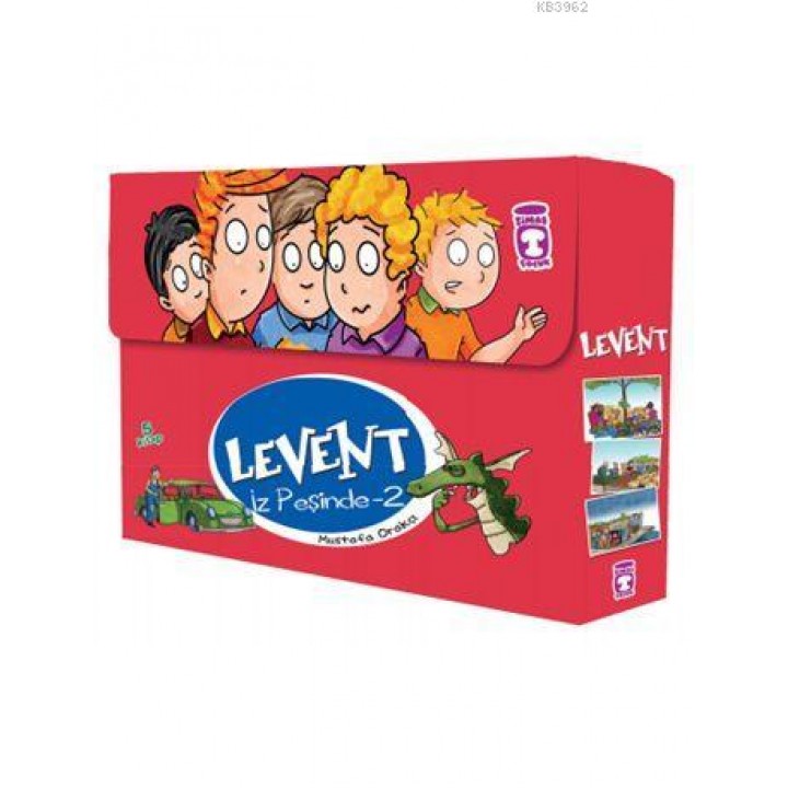 Levent ve Tayfası İz Peşinde 2 (5 Kitap)