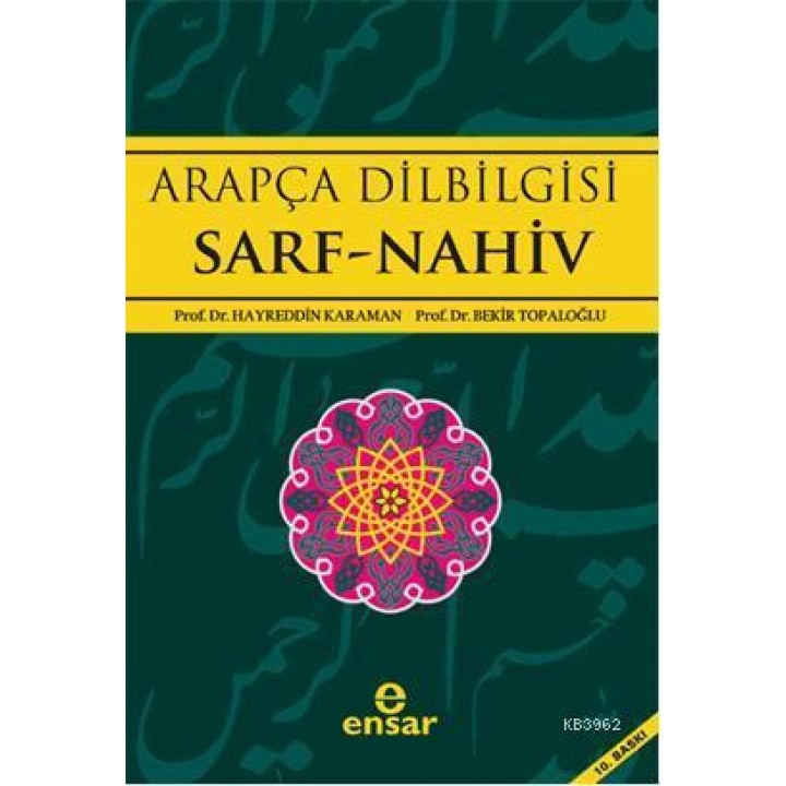 Arapça Dilbilgisi Sarf - Nahiv