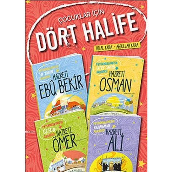 Çocuklar için Dört Halife (4 Kitap Set)