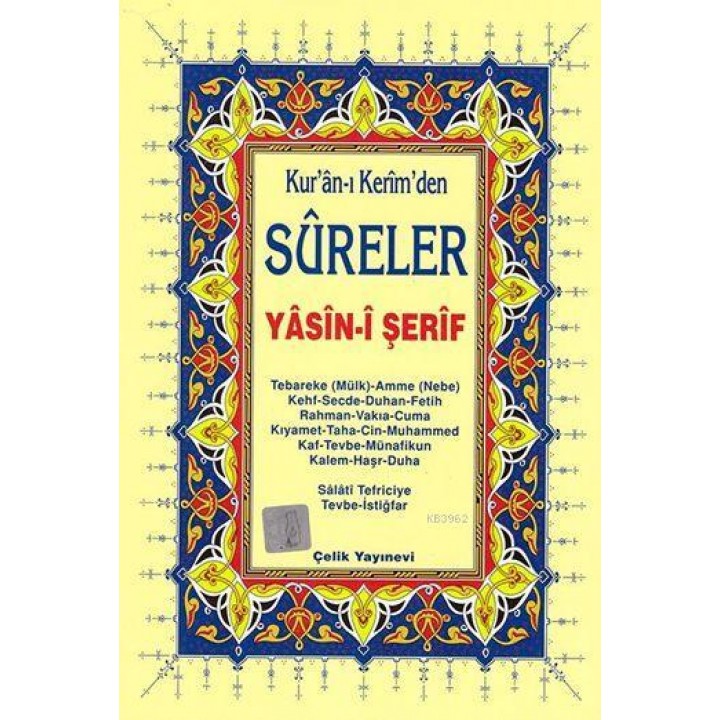 Yasin-i Şerif (Kur'ân-ı Kerim'den Sûreler, Hafız Osman Hattı, Orta Boy)