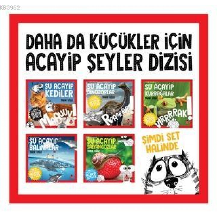 Daha da Küçükler İçin Acayip Şeyler Dizisi Set - 5 Kitap Takım