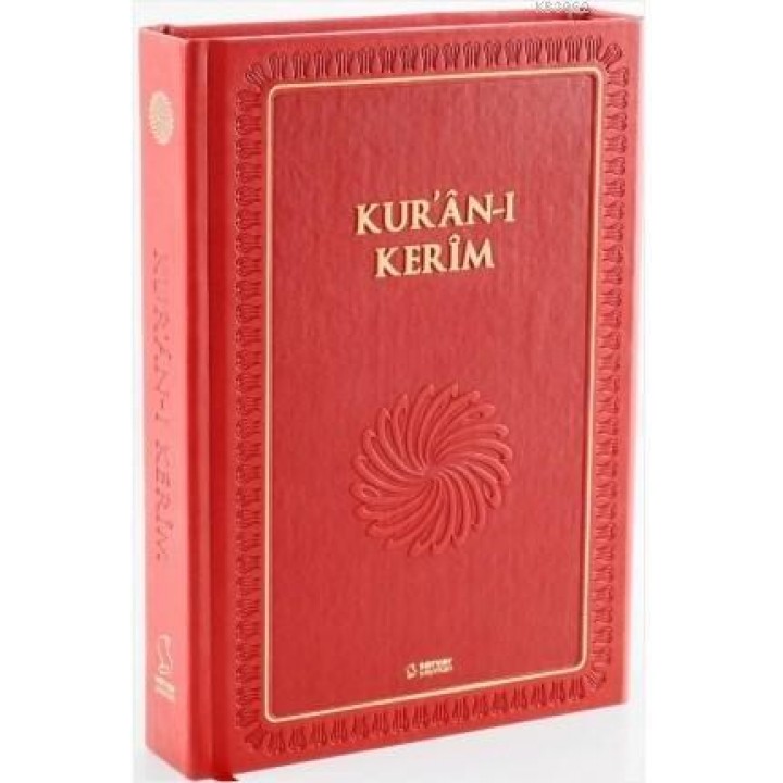 Kur'ân-ı Kerîm (Büyük Boy - Mıklepli - Kırmızı)