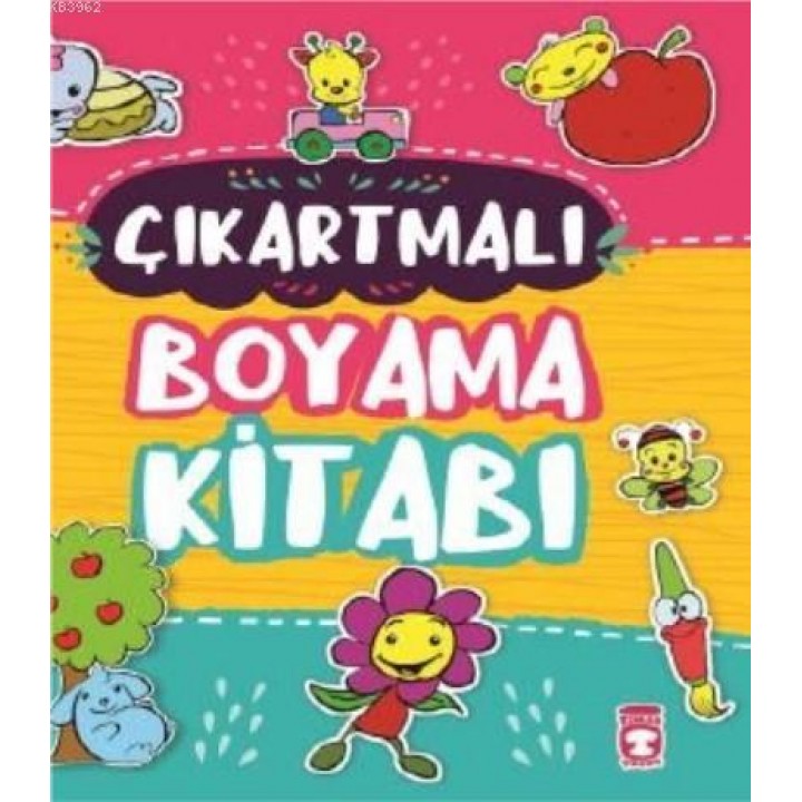 Çıkartmalı Boyama Kitabı (Sticker Hediyeli)