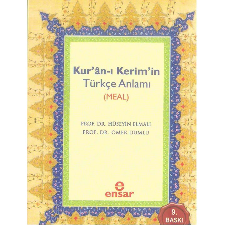 Kuran-ı Kerimin Türkçe Anlamı ( MEAL )