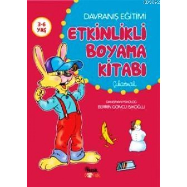 Davranış Eğitimi Etkinlikli Boyama Kitabı