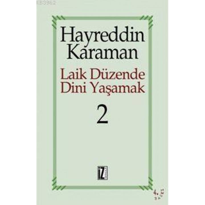 Laik Düzende Dini Yaşamak 2
