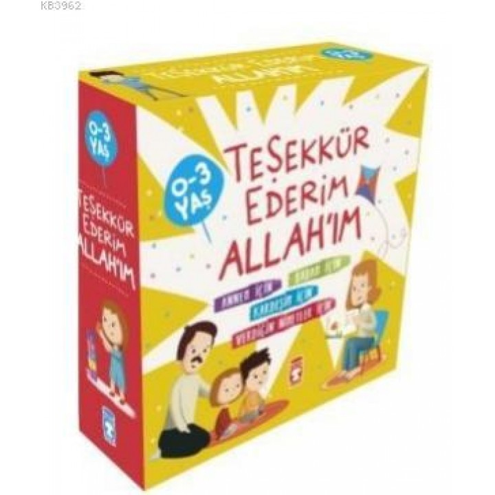 Teşekkür Ederim Allahım Set (4 Kitap)