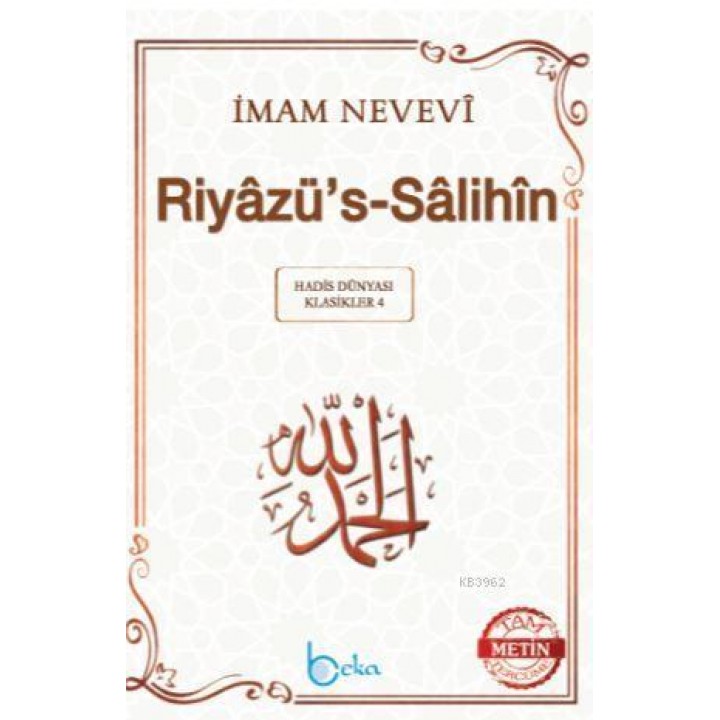 Riyazü's-Salihin (Tam Metin) (Orta Boy)