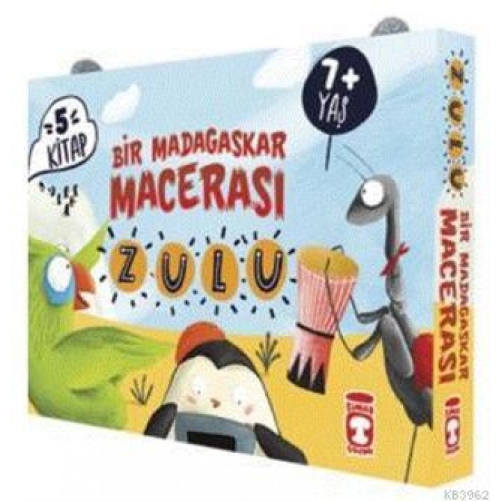 Zulu ile Bir Madagaskar Macerası - Set (5 Kitap Takım)