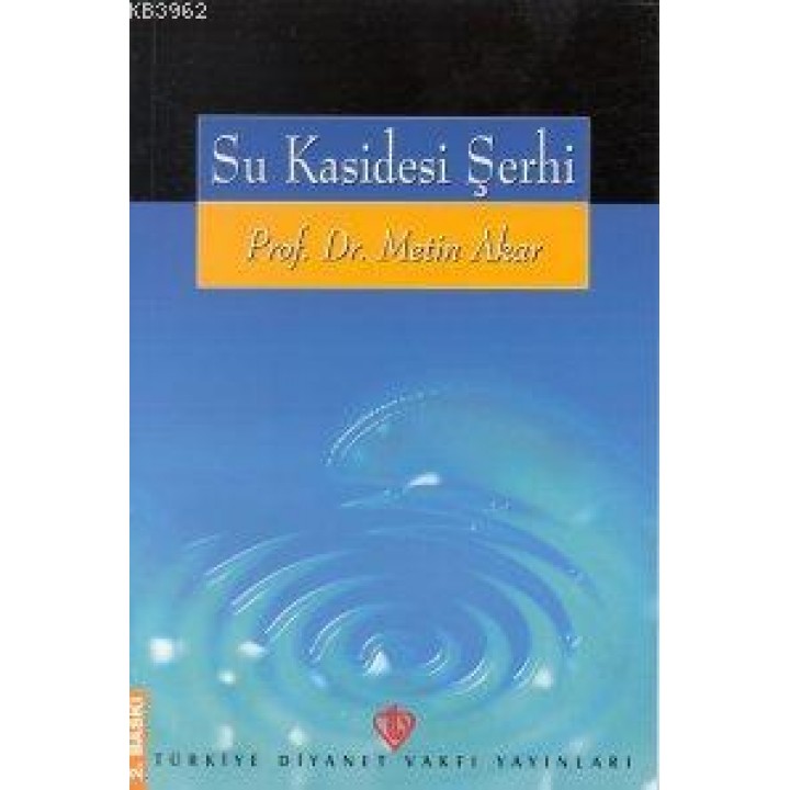 Su Kasidesi Şerhi