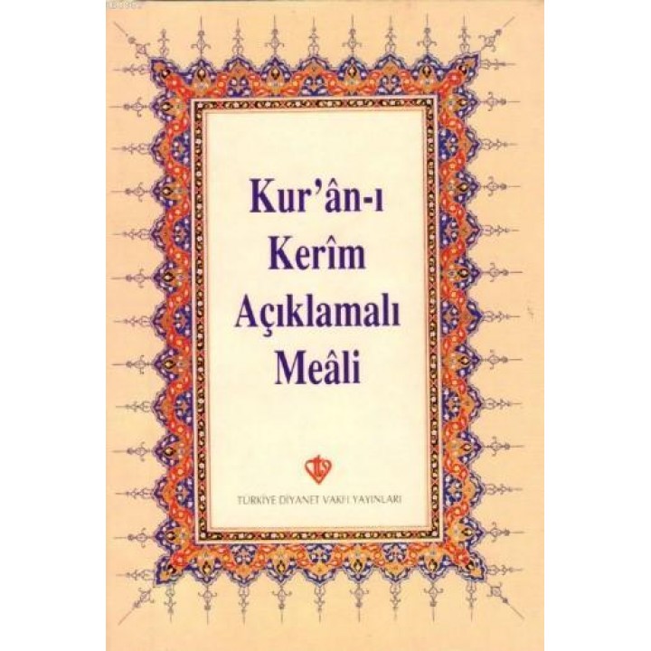 Kuranı Kerim ve Açıklamalı Meali Cep Boy Plastik Kapak Bilgisayar Hattı