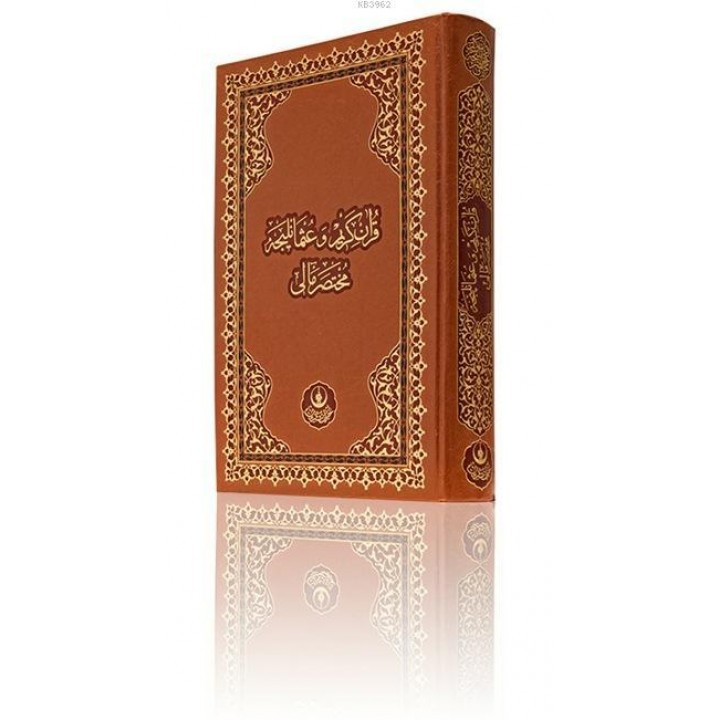 Osmanlıca Mealli Kur'an (Rahle Boy, Mühürlü)