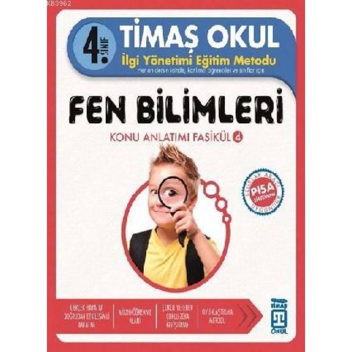 4. Sınıf Fen Bilimleri Konu (4 Kitap Fasikül)