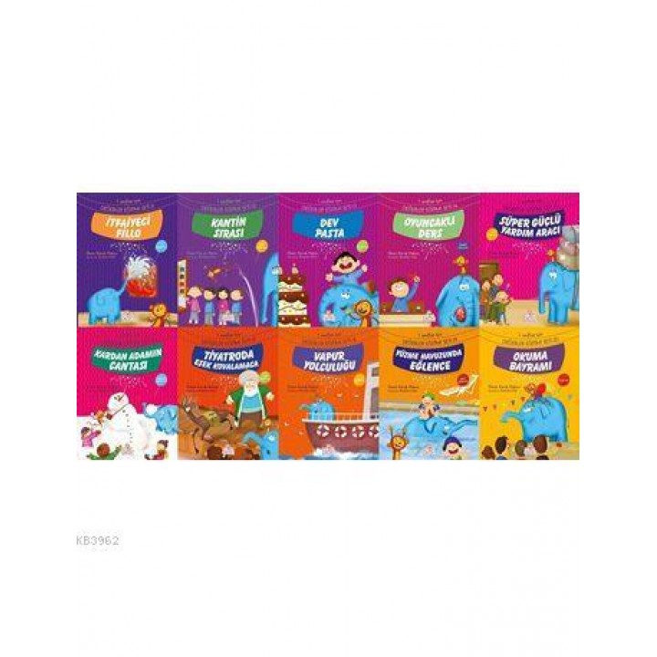 1. Sınıflar İçin Değerler Eğitimi 2.Set (10 Kitap)