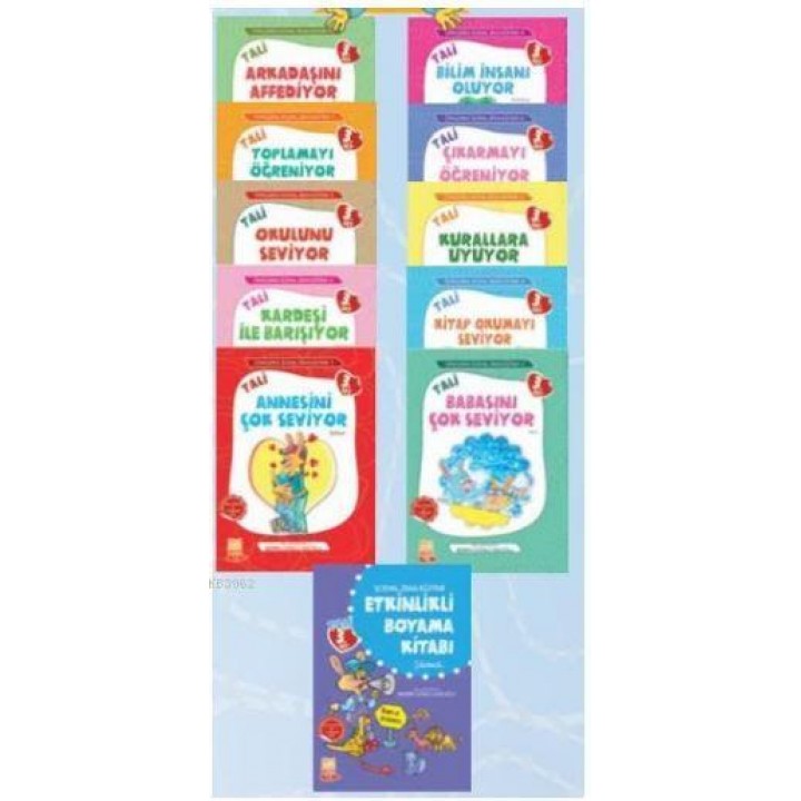 Öykülerle Sosyal Zeka Eğitimi (Tali 3) - (10 Kitap Takım)