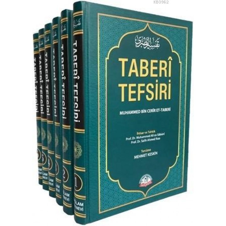 Taberi Tefsiri Kur'an-ı Kerim Tefsiri Tercümesi (6 Cilt Takım) - ön kapak Taberi Tefsiri Kur'an-ı