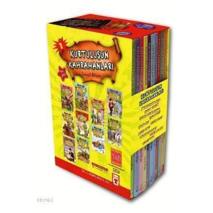 Kurtuluşun Kahramanları 1 (10 Kitap, Set)