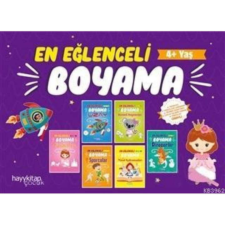 En Eğlenceli Boyama 6'lı Set