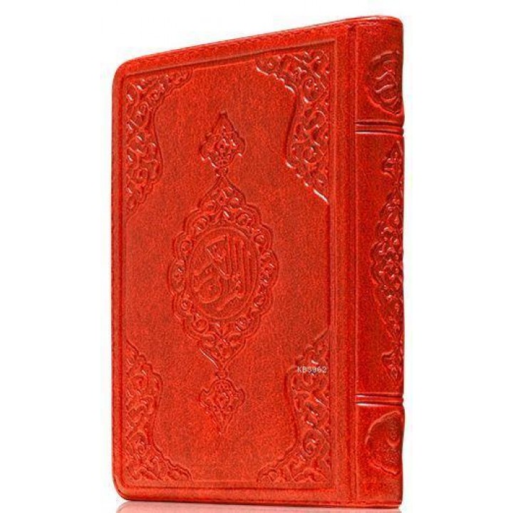 Çanta Boy Kur'an-ı Kerim (Kırmızı Renk, Kılıflı, Mühürlü)