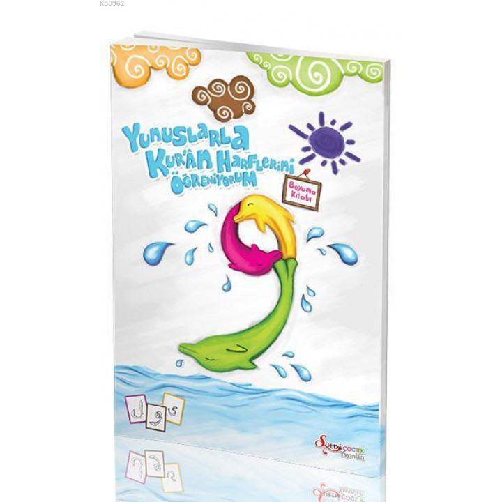 Yunuslarla Kur'an Harflerini Öğreniyorum (Boyama Kitabı)