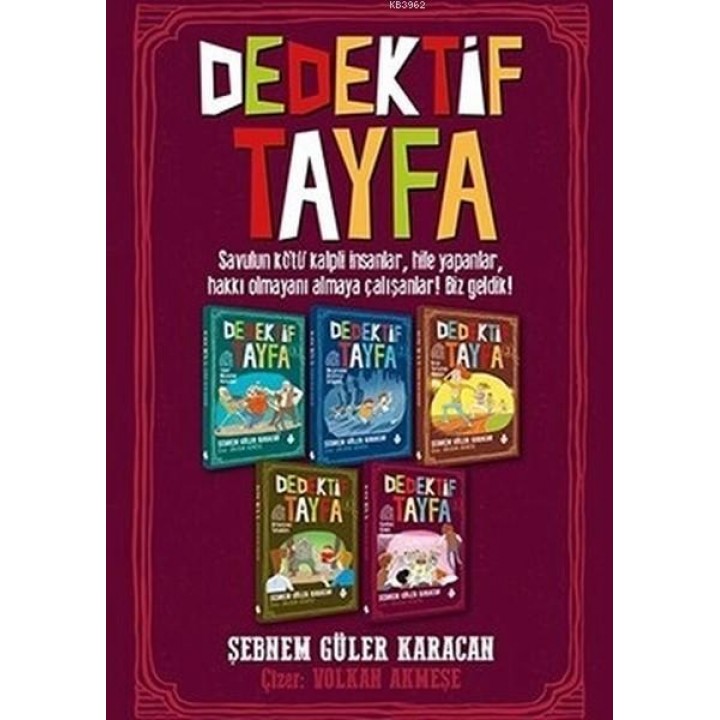 Dedektif Tayfa Seti (5 Kitap Takım)