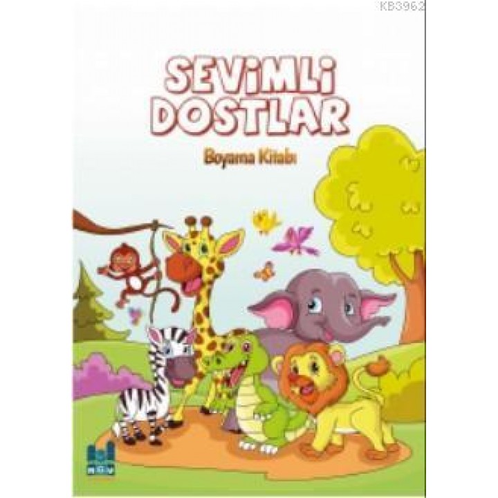 Sevimli Dostlar Boyama Kitabı