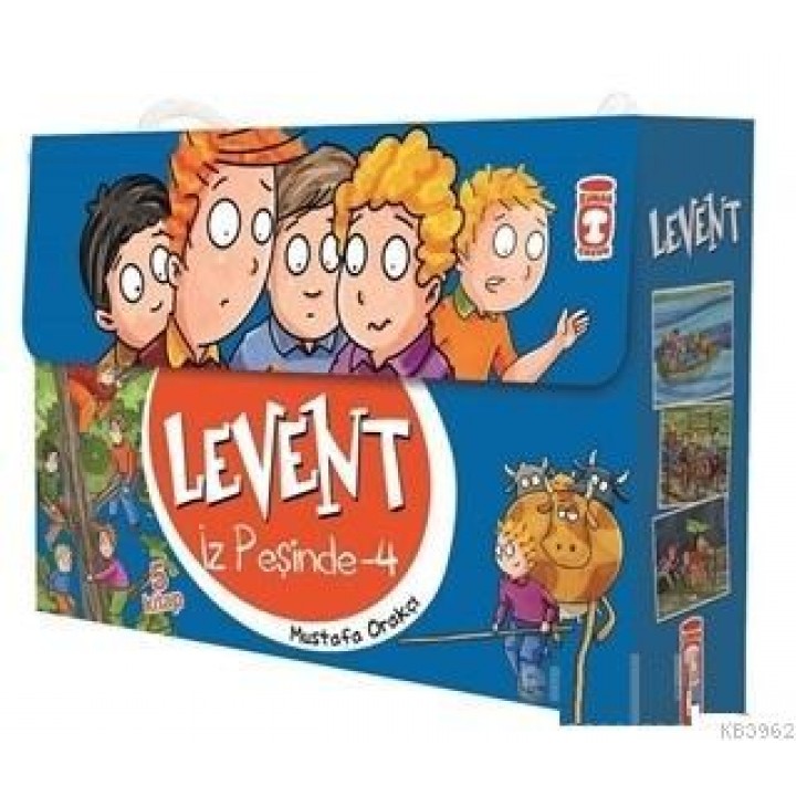 Levent İz Peşinde 4 Seti (5 Kitap); İz Peşinde 4