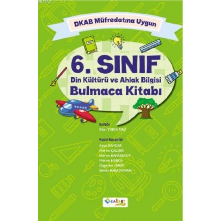 6.Sınıf Din Kültürü ve Ahlak Bilgisi Bulmaca Kitabı